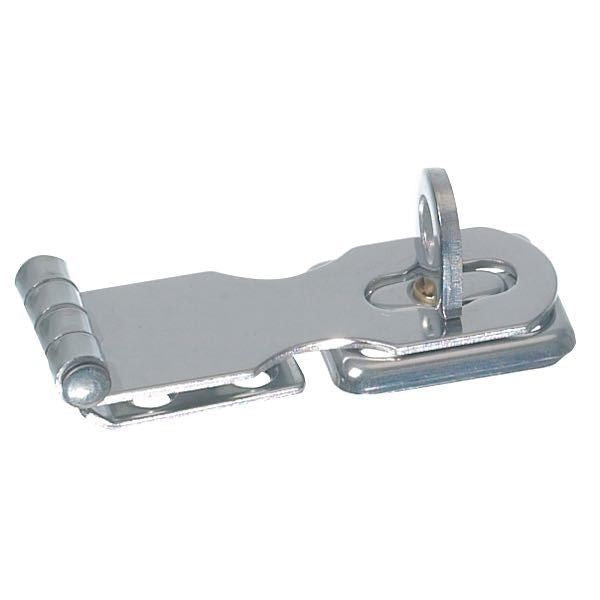 Überfall rostfreier Stahl mit Drehverschluss L=64mm B=24mm