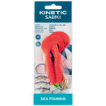 Kinetic Sabiki Twistervorfach XL rot/schwarz/gold