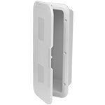 Ablage-/Staufach mit Tür 42x17x10cm weiss