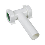 Schlauchanschluss Kunststoff T-Stück 2x Gewinde D=32 für Schlauch ID=32mm