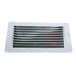 Lüfterblech rostfreier Stahl 250x150mm