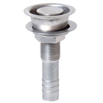 Tankentlüftung flacher Einbau rostfreier Stahl für Schlauchanschluss D=16mm