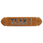 Roca Namensschild Teak 510x114mm