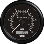 KUS GPS Geschwindigkeit schwarz