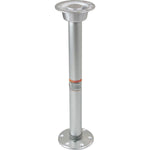 ESM Tischstütze D=60mm Aluminium L=685mm mit Beschlag für Tischplatte und Basis D=178mm H=14mm