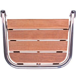 Badeplattform rostfreier Stahl L=45cm B=36cm Rohr D=25mm