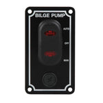 Schalttafel für Bilgepumpen mit LED-Kontrollleuchte wasserdicht senkrechte Montage