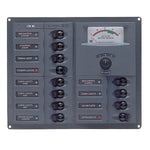 BEP Schalttafel mit 12 Schaltern und Automatiksicherungen H=200mm B=239mm T=65mm