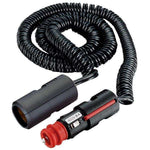 Universalstecker 12/24V 8A mit Sicherung und Spirallabel L=0