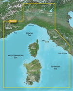 Garmin Seekartenmodul G3 Vision microSD/SD card: VEU451S - Ligurian Sea