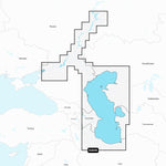 Navionics+ EU069R Russland Kaspisches Meer und Wolga