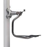 Scanstrut Radarhalterung LMM-1 für Mastmontage mit kardanischer Halterung weiss
