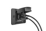 Scanstrut ROKK Flip-Pro USB-Steckdose SC-USB-F2 mit Montageplatte Eingang 12/24V Ausgang 1x USB-A 1x USB-C 5V je 3A wasserdicht nach IPX4