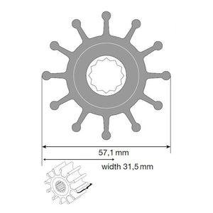 Johnson Impeller für F5 Pumpe