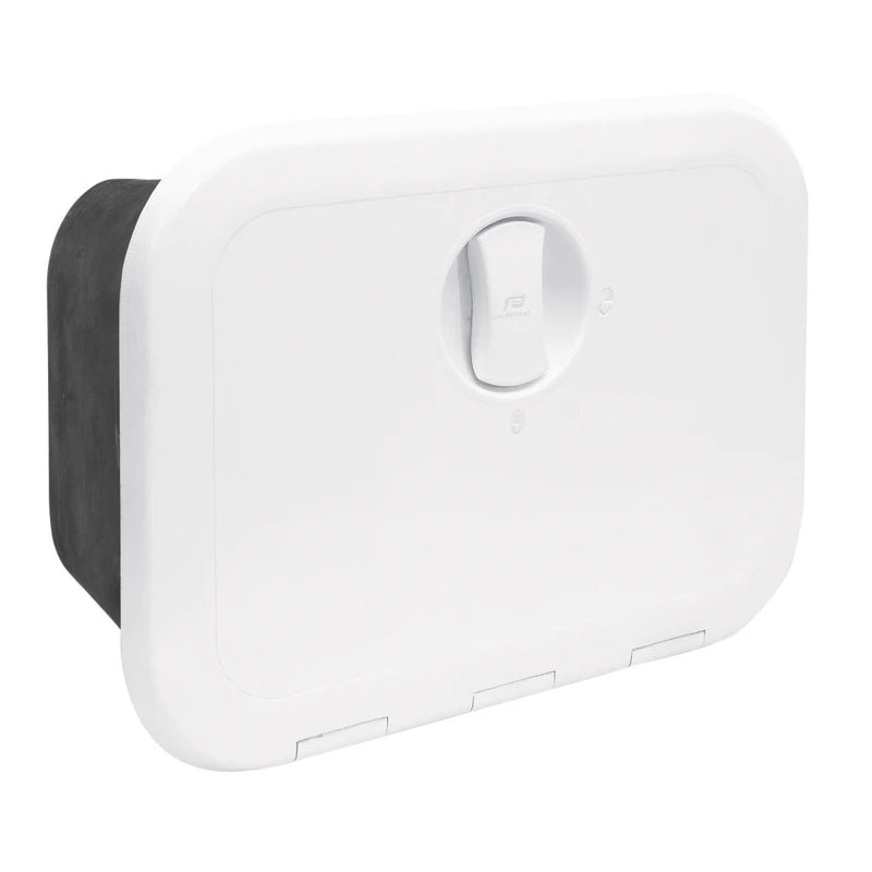 PLASTIMO Zugangsluke mit Box Weiß