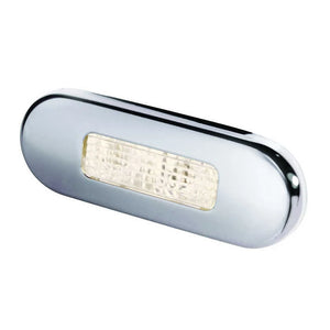 Hella LED Stufenleuchte warmweiß rostfrei poliert