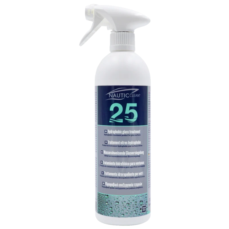 NAUTICclean 25 Hydrophobierung von Glas 750ml Spra