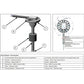 Veratron VDO Ø54mm Kraftstoff Tauchrohr 650mm
