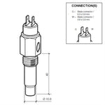 Veratron VDO Kühlmitteltemperatursensor 120°C - M1