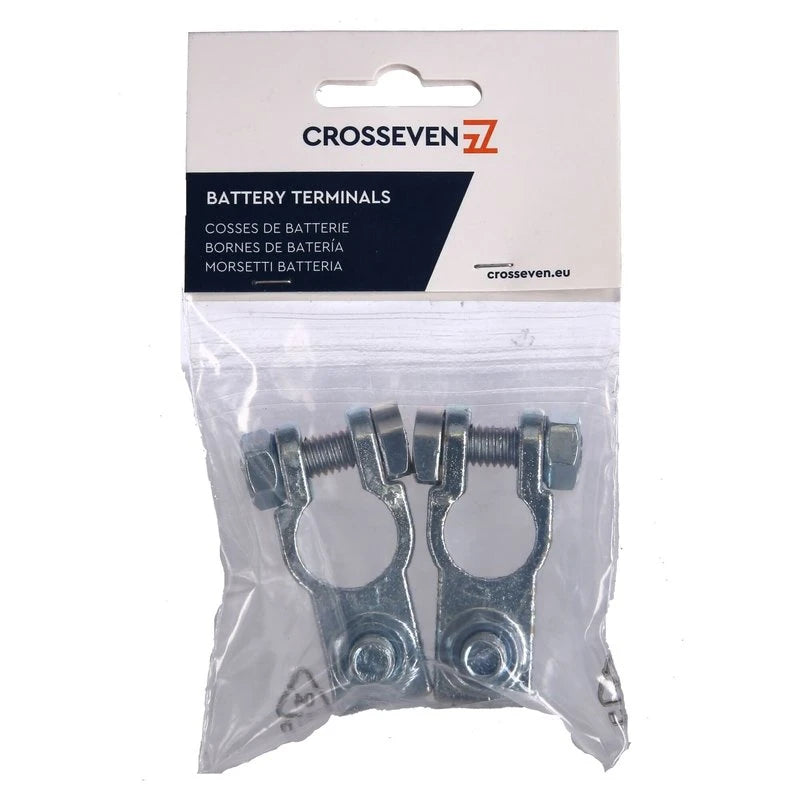 Crosseven Batterieklemme mit M8-Bolzen und Mutter