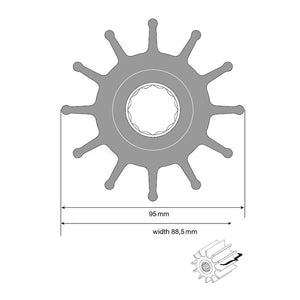 Johnson Impeller für F9 Pumpe
