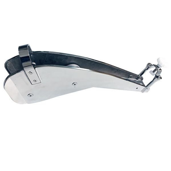 1852 Ankerrolle aus gegossenem rostfreien Stahl mit Kettenstopper für 5-10kg Anker