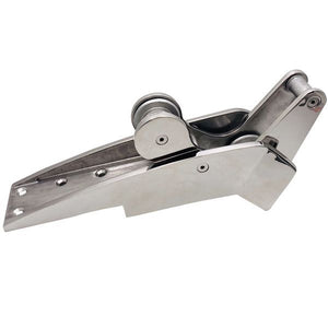 1852 Ankerrolle klappbar aus gegossenem rostfreien Stahl L=410mm B=85mm für Anker bis 12kg