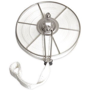 Rolle aus Edelstahl AISI316 mit Ankergurt