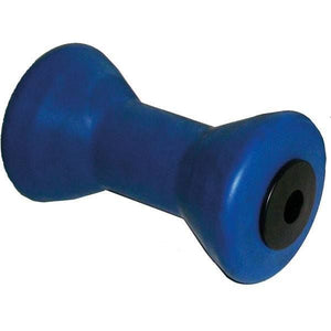 Kielrolle blau L=195mm D=110mm Loch D=21mm