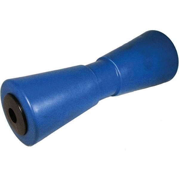 Kielrolle blau L=286mm D=93mm Loch D=21mm