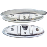 Gotthardt Klappklampe oval – hochglanzpolierter Edelstahl AISI 316