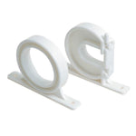 Gotthardt Rutenhalter-Clips aus Kunststoff – Set mit offenem und geschlossenem Clip