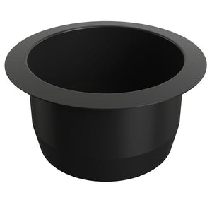 Roca Dosen- und Flaschenhalter rostfreier Stahl D=69mm H=48mm schwarz anodisiert