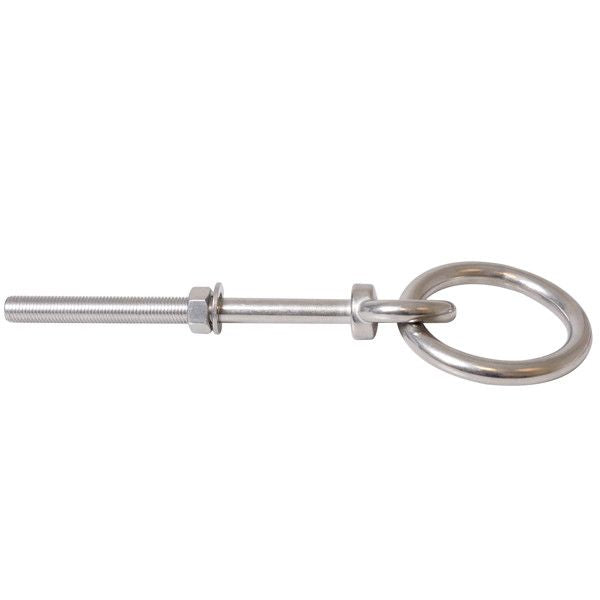 Bootsring rostfreier Stahl D=12mm L=100mm