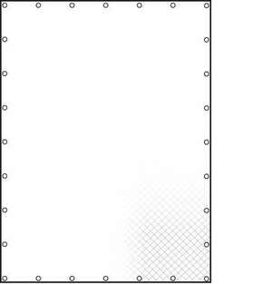 Proflex Abdeckplane transparent 240g/m²
