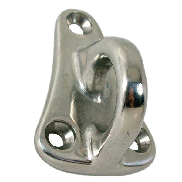 Fenderhalter mit Auge verchromt