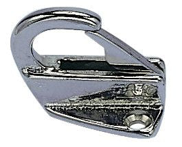 Roca Fenderauge Messing verchromt B=34mm H=37mm mit Schnappverschluss