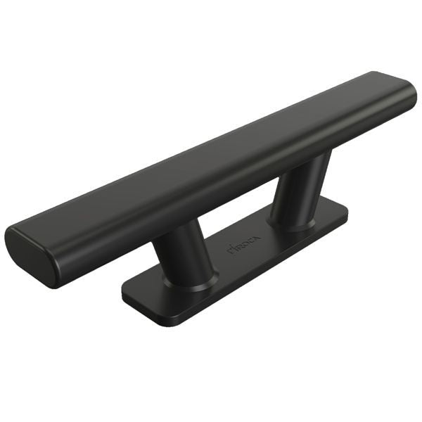 Roca Klampe aus Edelstahl – schwarz anodisiert