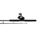 Kinetic Beaster CC Angelrute mit Bootsrolle – Kombi-Set für schwere Fische