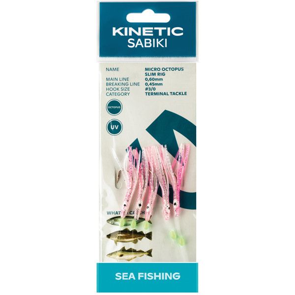 Kinetic Sabiki kleiner Tintenfisch – Makrele & Kabeljau