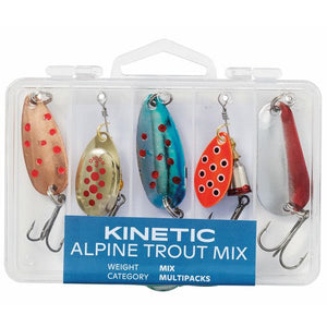 Kinetic Alpine Forellenködermix 5 Stück