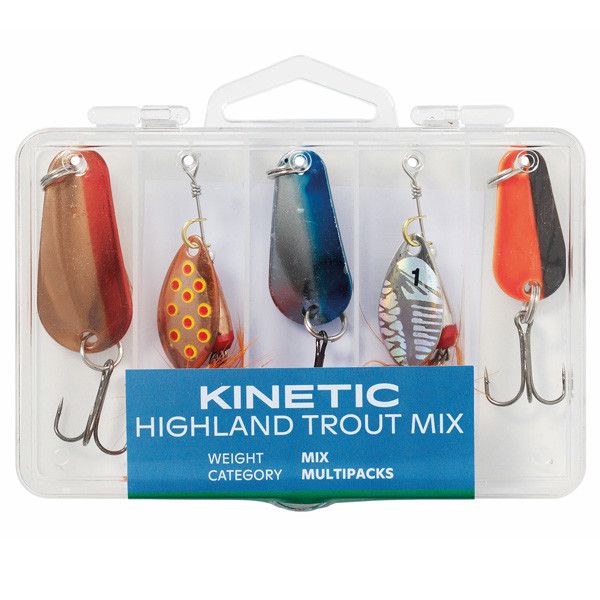 Kinetic Highland Forellenködermix 5 Stück