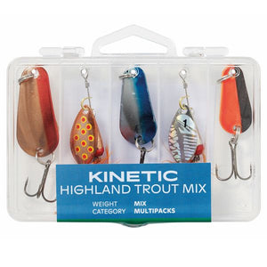 Kinetic Highland Forellenködermix 5 Stück
