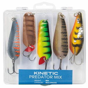 Kinetic Raubfischmix 5 Stück