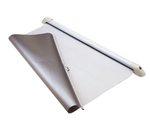 Hatch blackout roller blind, white