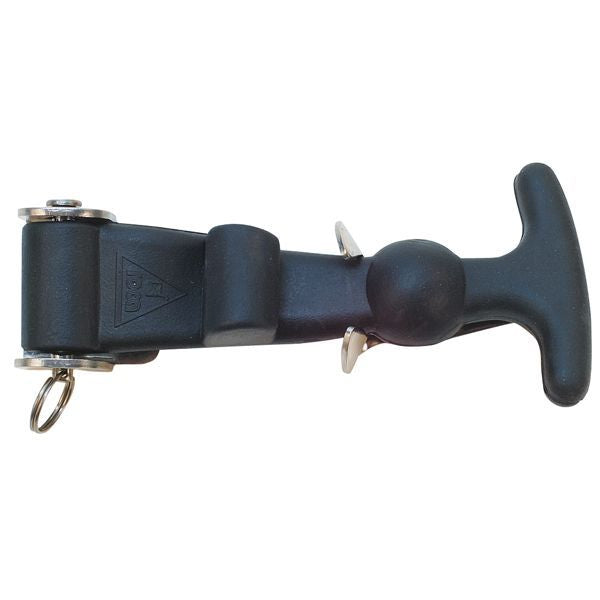 Roca Haubenverriegelung Gummi-rostfreier Stahl  L=130mm B=34mm