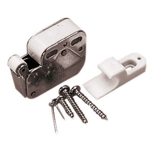 Roca Schrankverriegelung automatische Verriegelung rostfreier Stahl 48x28mm