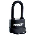 Vorhängeschloss LEMEN wasserdicht beschichtet B=54mm Bügel H=55mm