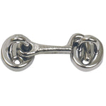 Türhaken Messing verchromt