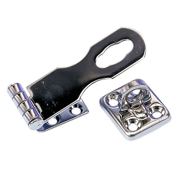 Roca Überfall mit Drehverschluss rostfreier Stahl L=71mm B=25mm